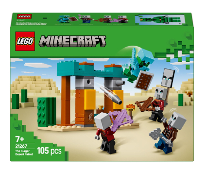 Klocki LEGO® LEGO Minecraft 21267 Pustynny patrol złosadników